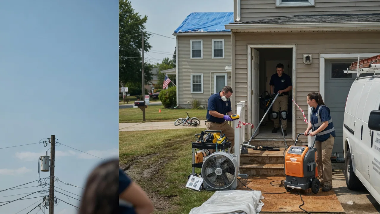 Water Damage Repair in Racine, WV near me